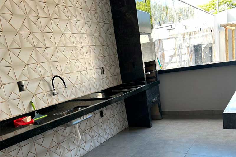 Ampla cozinha